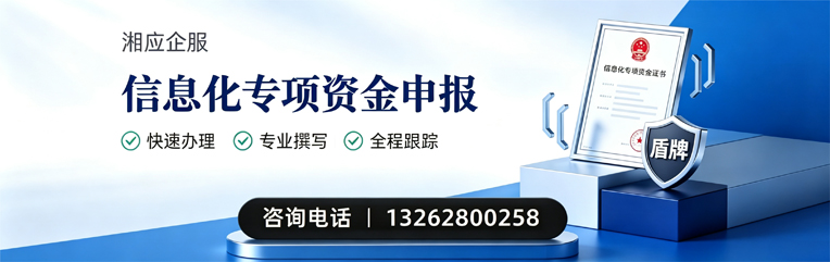 宁夏信息化专项资金申报服务