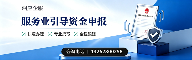 宁夏服务业引导资金申报服务