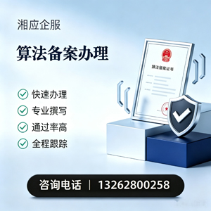 宁夏算法备案申报服务